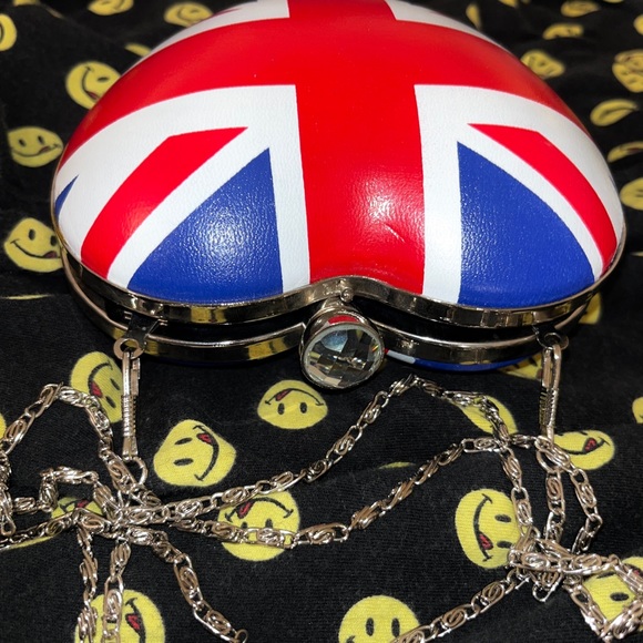 2005 Gem London Heart Clutch Britain Hard Shell - Picture 7 of 7